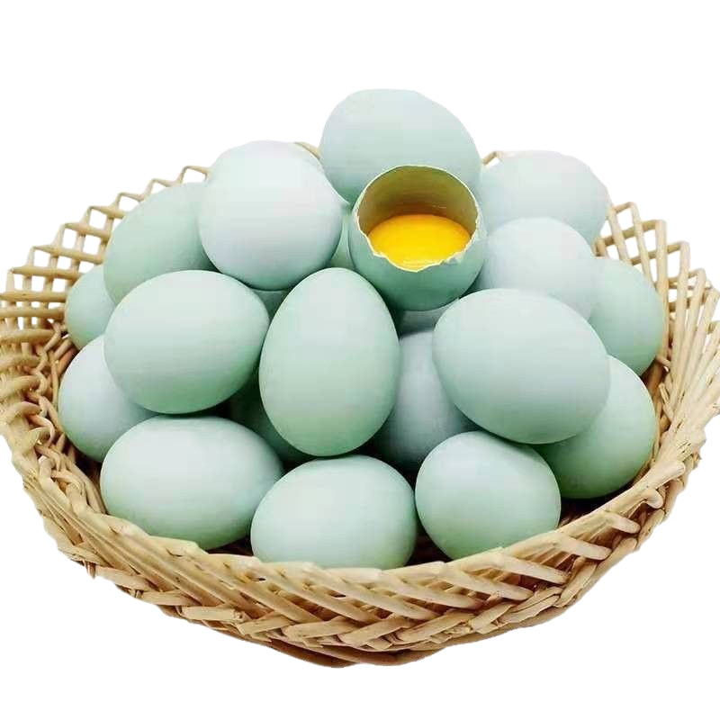 Free Inkjet Printing Green Shell Black Eggs Wholesale Farm Free Range Cordyceps Grain Eggs Origin Fresh Black Eggs