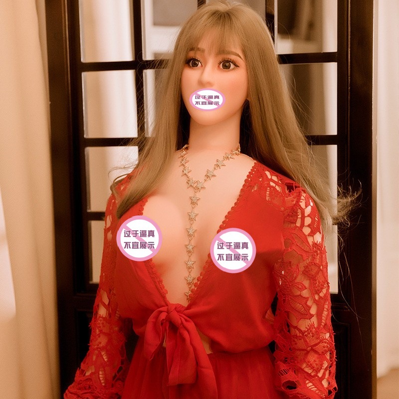 Long-Lasting Adult Silicone Semi-Solid Male Sex Products Inflatable Doll Airplane Cup Masturbator Inflatable Gun Stand