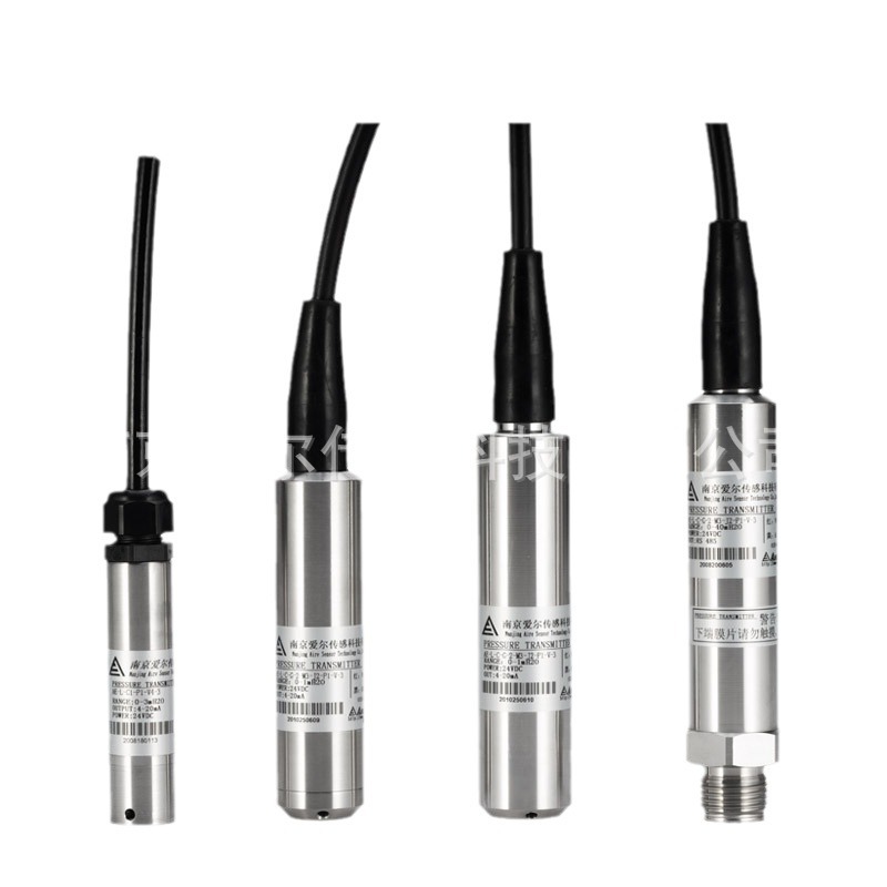 Immersion Level Transmitter Factory Customized Hydrostatic Stainless Steel Water Tank River Water Level Sensor 4-20Ma