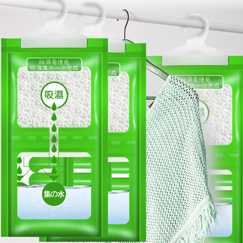 Dehumidification Bag Household Moisture-proof Agent Hangable Dehumidification Bag Wardrobe Moisture-proof Dehumidifying Agent Desiccant Moisture Absorption Bag for Hair