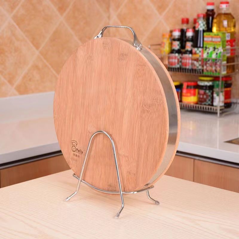 Cutting Board rack cutting board rack household pot cover rack sitting kitchen cutting board storage rack storage table stainless steel cutting board rack