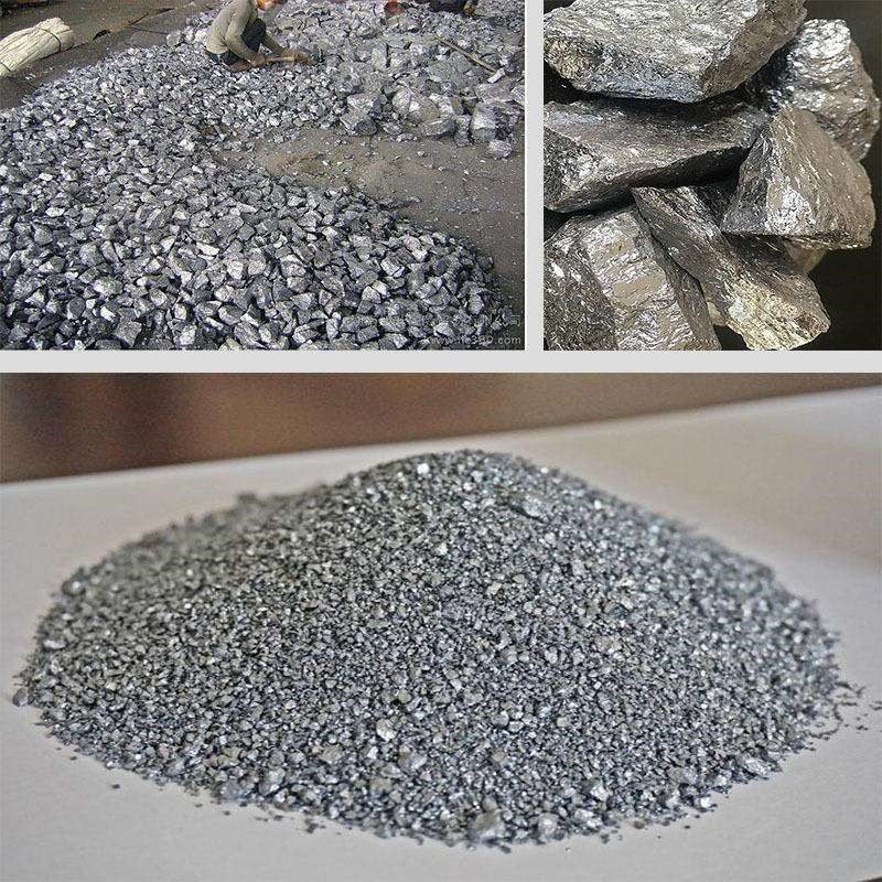Metal Silicon 441 for Aluminum Refining Industrial Silicon 3303 Polycrystalline Silicon Monocrystalline Silicon Metal Silicon Powder Metal Silicon Particles