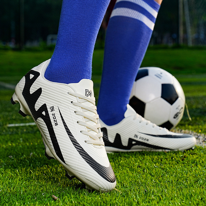 Cross-border New Assassin Football Shoes Adult Training AG Spike TF Broken Nails Youth Student Training Shoes Wholesale