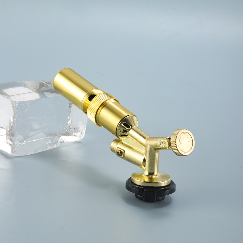 Metal Gas Tank Cassette Flamethrower Outdoor Camping Barbecue Igniter Portable Handheld Cooking Pig Hair Spray Gun