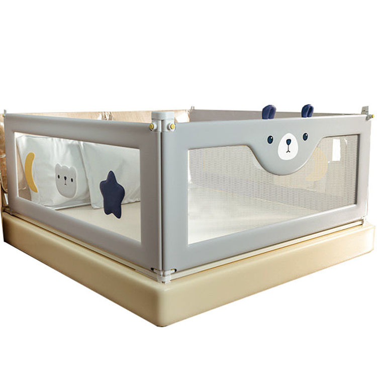 Bed fence baby bed fence baby bed fence three-sided combination 1.8 meters anti-fall 2 meters big bed side fence