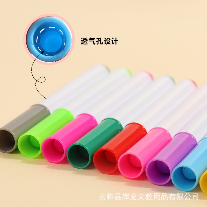 Manufacturer Wholesale Erasable Liquid Chalk Colorful Mini Children's Graffiti Painting Acrylic Led Light Board Fluorescent Pen