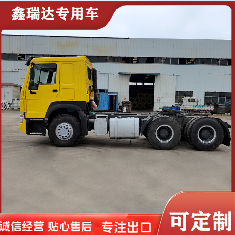 African New and Used Howo Tractor Trucks, 371 Horsepower, Euro Ii, Rear Eight-Wheel, Used Truck Tractor Head, Howo Euro Iii