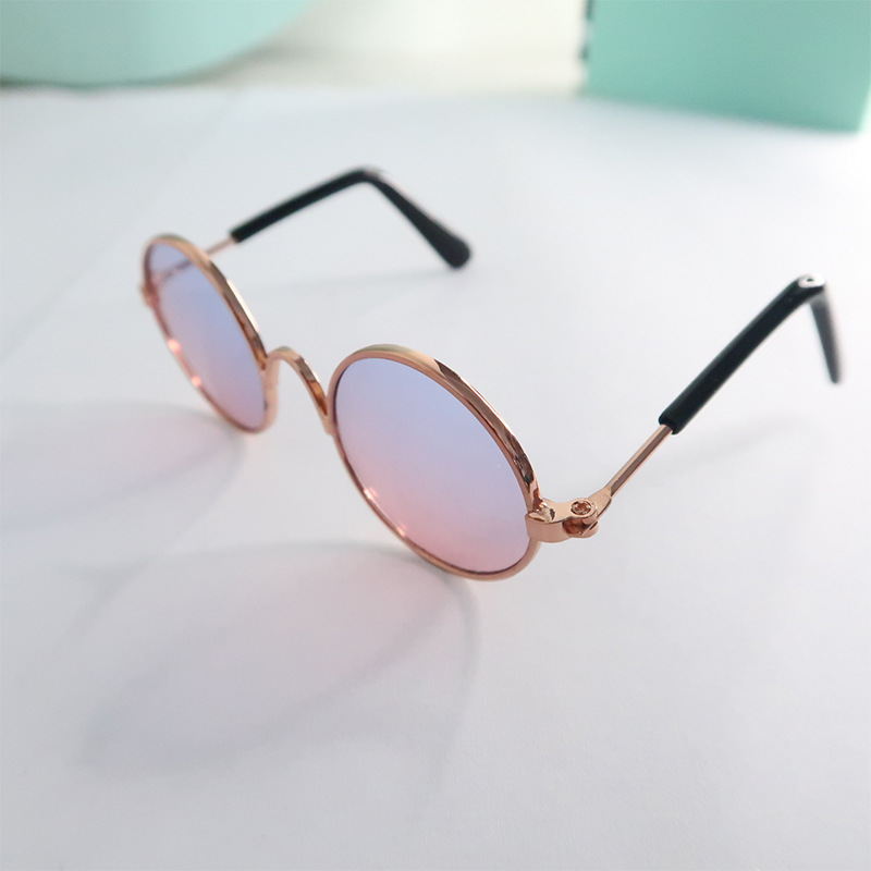 Small Round Pet Glasses Free Shipping Dog Glasses Cat Pet Sunglasses Small Pet 8cm Glasses