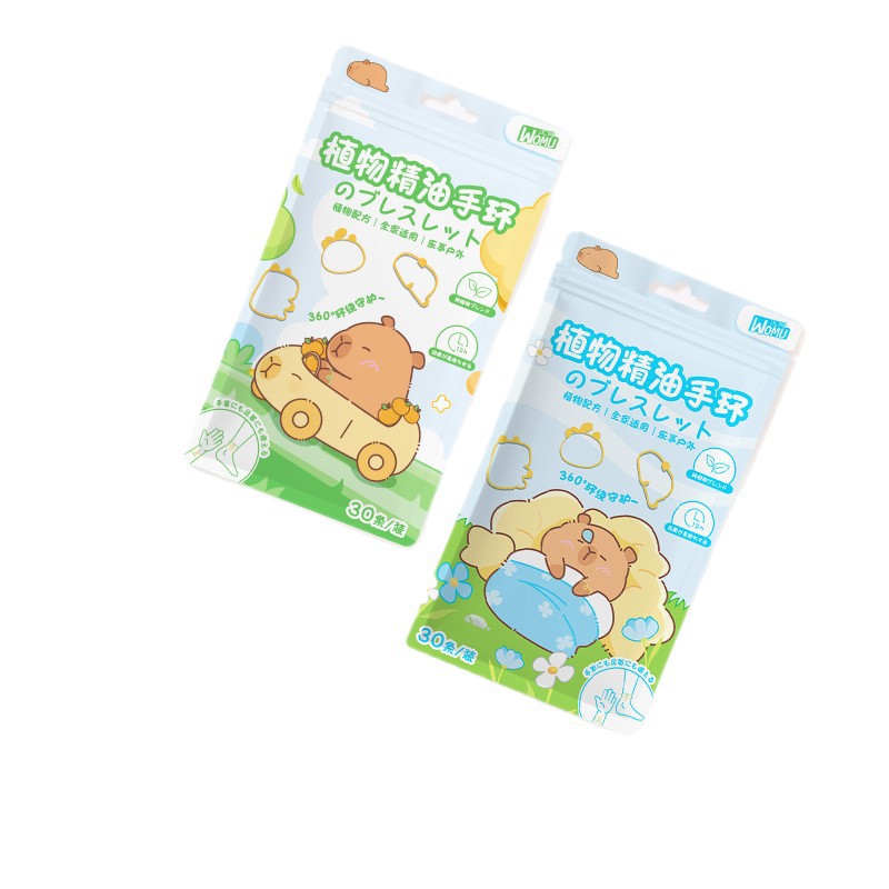 Capibala Outdoor Necessary Anti-biting Bracelet Children's Protective Bracelet Summer Necessary Artifact Sticking Anti-biting Bracelet