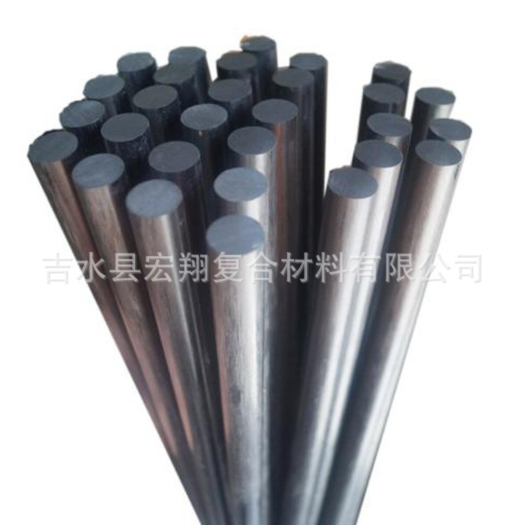 Manufacturer Wholesale Solid Carbon Fiber Rod, Anti-Oxidation Carbon Fiber Rod, Vinyl Carbon Rod, Lightweight, Anti-Wear, High-Strength for Model Aircraft
