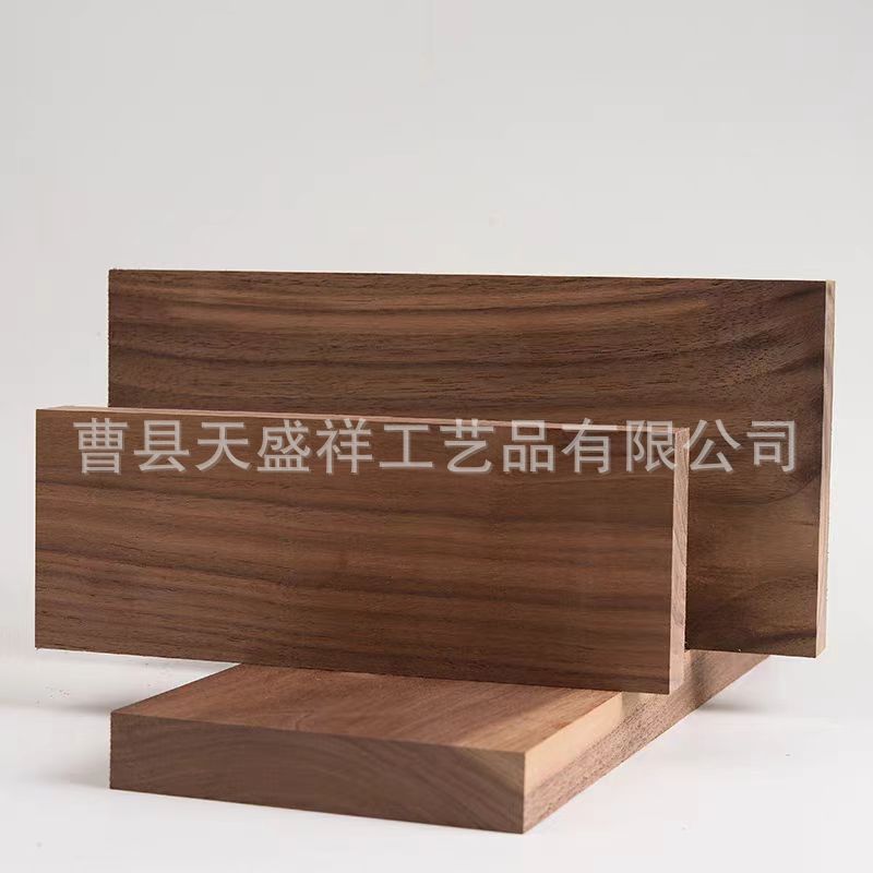 [factory Direct Wholesale] North American Black Walnut Wood Board Desktop Window Sill Home Decoration Material Solid Wood Board
