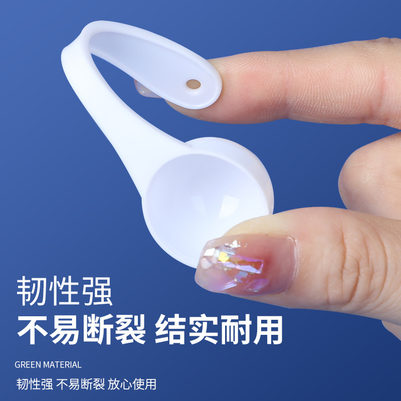 Wholesale 12351015g ml Milk Powder Spoon Salt Spoon Flat-Bottomed Measuring Spoon Plastic Quantitative Spoon for Baking Use