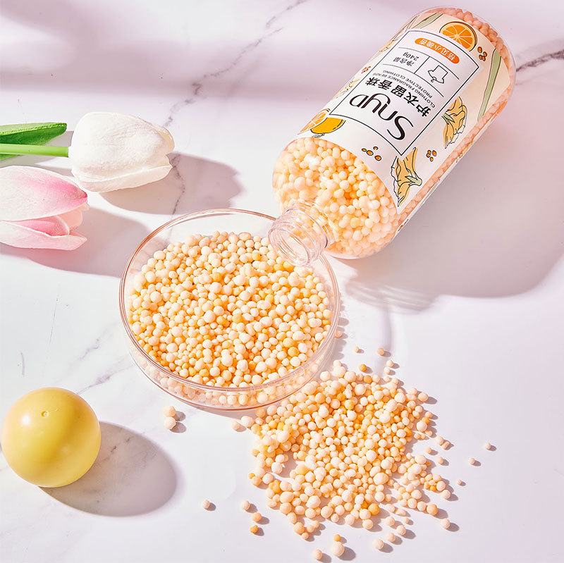 Factory wholesale SNYD beads 240g clothing laundry beans lasting softener color protection a generation of hair beads