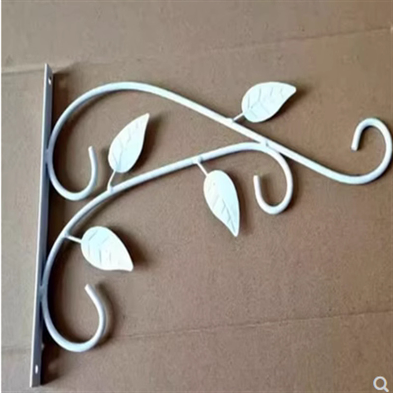 European-style pastoral iron wall rack outdoor balcony Leisure Gardening flower and bird wall hanging wall decoration flower rack