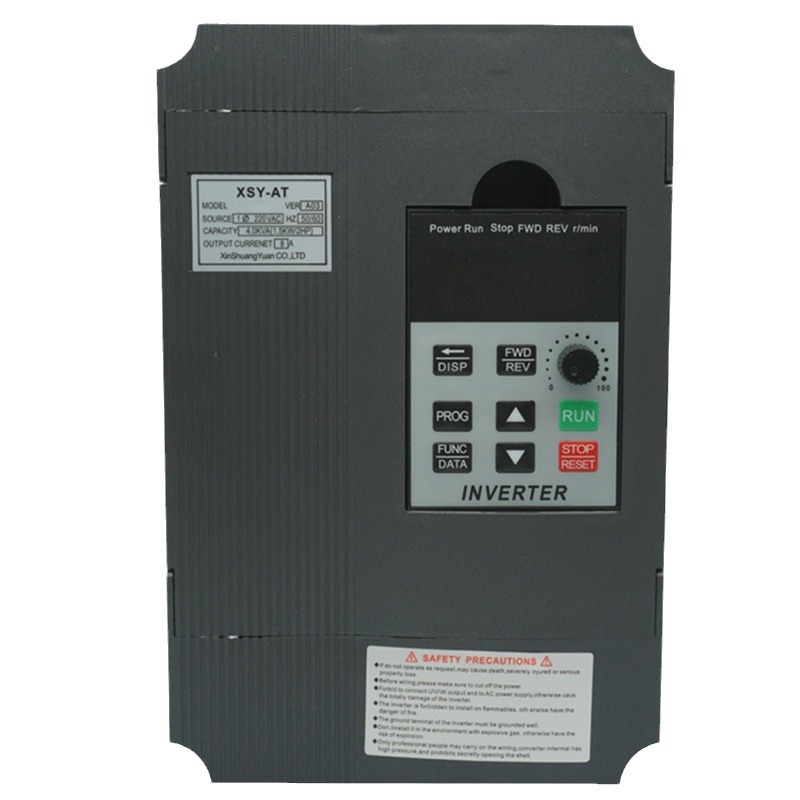 Inverter 2.2KW 220V input 220V three phase motor speed governor single phase inverter