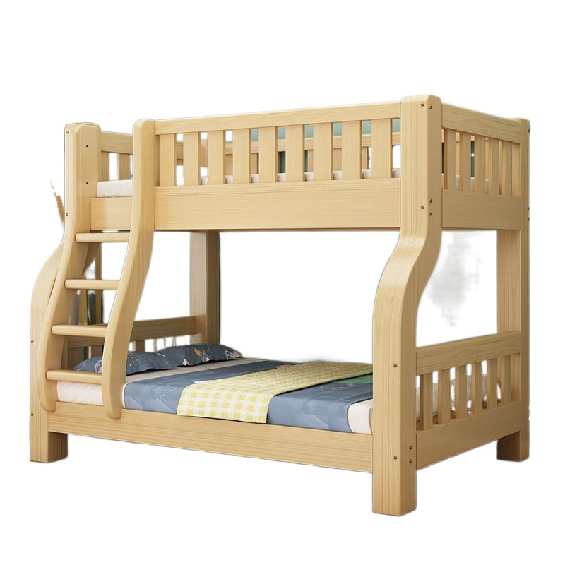 PCGS Bed Bunk Bed Children's Bed Full Solid Wood Two-Layer Adult Small Apartment Mother Bed Wooden Bed High