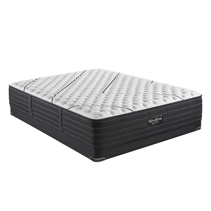 Exported to the United States Simmons black label mattress memory cotton live oxygen cotton independent pocket spring factory direct sales can be customized