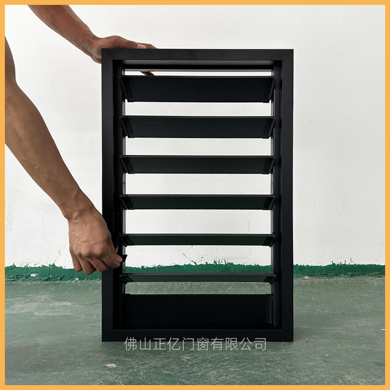 Australian Aluminum Alloy Blinds Export Rainproof and Waterproof Aluminum Blinds Hand-Cranked Blinds Cross-Border Foreign Trade Window Customization