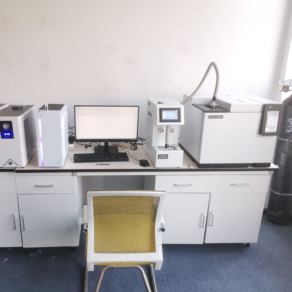 Тестирование этанола, тестирование алкоголя, обнаружение 24-36 компонентов, газовый хроматограф, гарантия установки, судебно-медицинский анализ