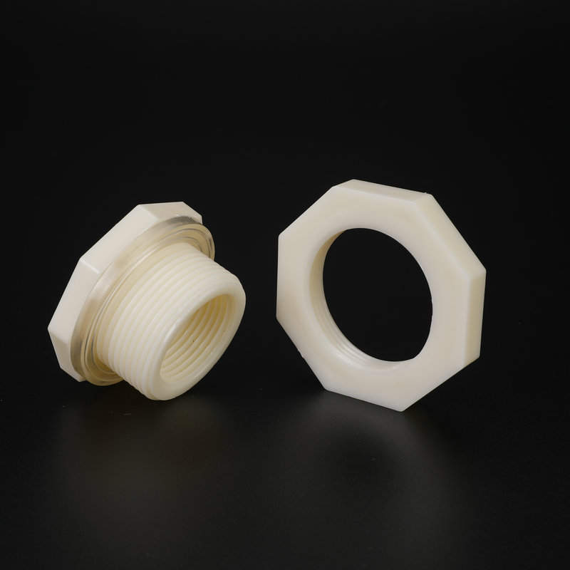 ABS water tank connector plastic 1-inch fish tank water pipe connector water tower interface in stock supply 1-inch ABS water tank connector