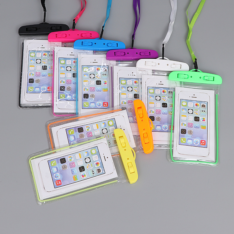 Special Sealed Waterproof Bag for Swimming, High Transparency, Waterproof, Touch Screen Camera, Mobile Phone Storage Bag, Halter Neck, Seaside Diving Bag