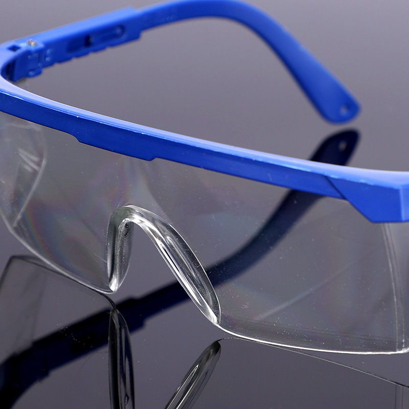 Industrial Labor Protection Goggles, Protective Glasses, Laboratory Isolation Windproof and Dustproof Cycling and Skiing Telescopic Leg Goggles