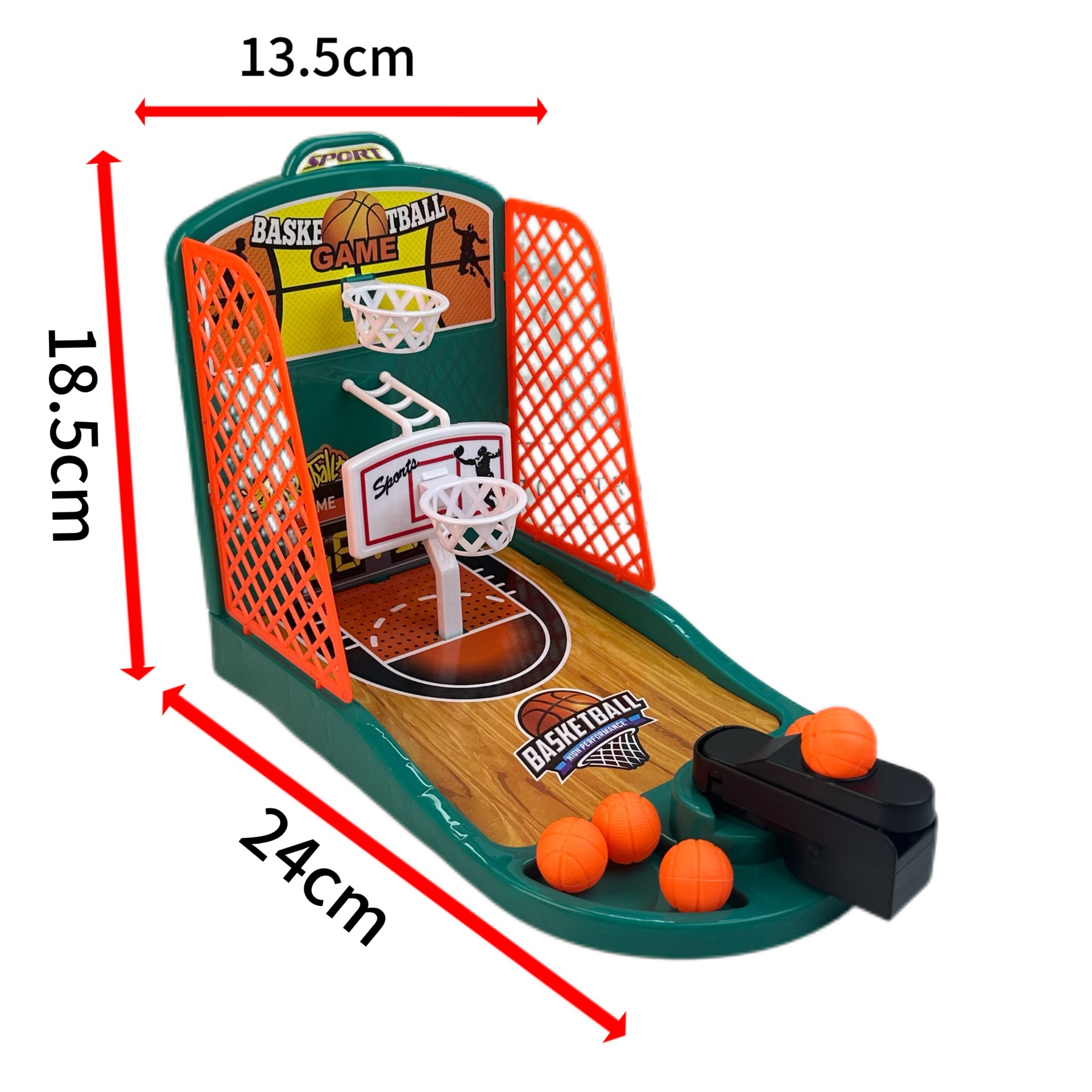Cross-Border Children's Desktop Finger Basketball Machine Toy Game Machine for Boys and Girls Double Basketball Parent-Child Interactive Game