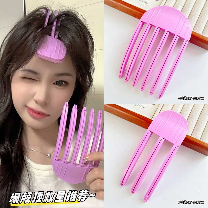 Wind Plastic Comb Hair Root Fluffy Shaped Bangs Artifact Female High Cranial Top Pad Hair Fixation Hairpin Lazy Flat Head Artifact