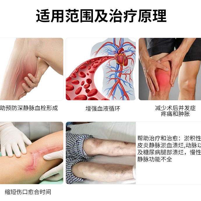 [Medical Certification] Dvt Air Pressure Massage Leg Protector Portable Calf Massager Deeply Relaxes Muscle Soreness