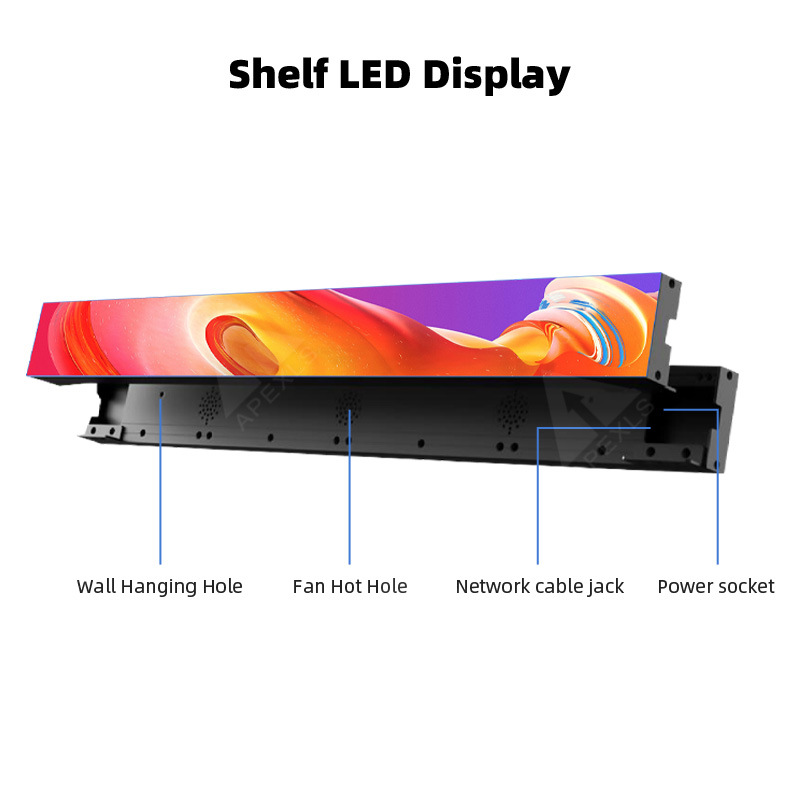 Led Replaceable Content Shelf Screen Hd Intelligent Supermarket Special