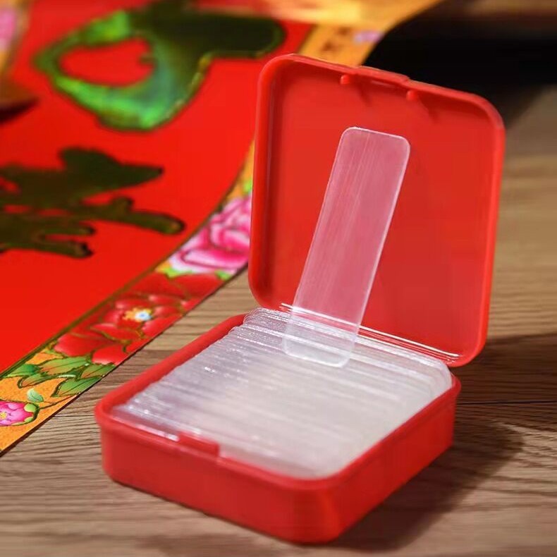 New Year Spring Festival couplet transparent double-sided adhesive couplet paste wedding window flower wedding car poster special seamless tape wholesale