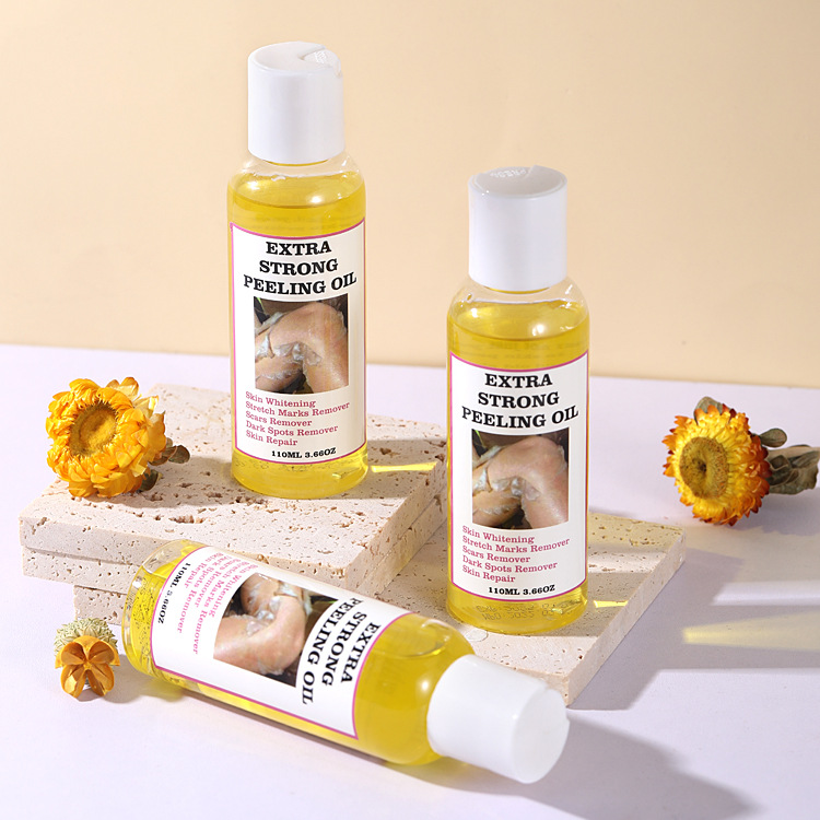 Yellow Peeling Oil Cross-Border Peeling Oil Exfoliating Oil Elbow Knee Finger Black Yellow Skin Oil
