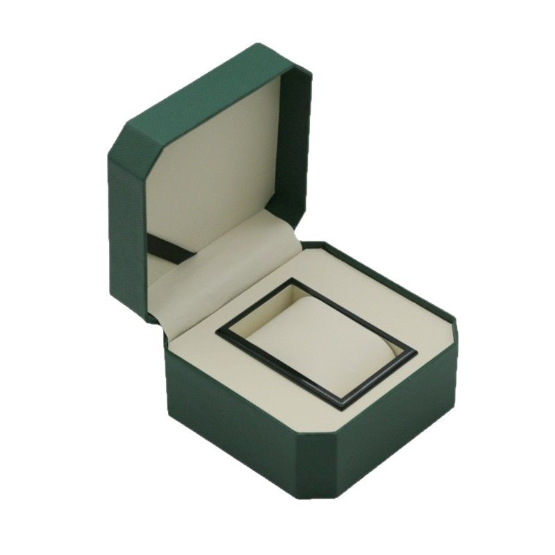 in stock Octagonal Watch Box Gift Box Flip Watch Box Cross-border Advanced Watch Display Storage Packaging Watch Box
