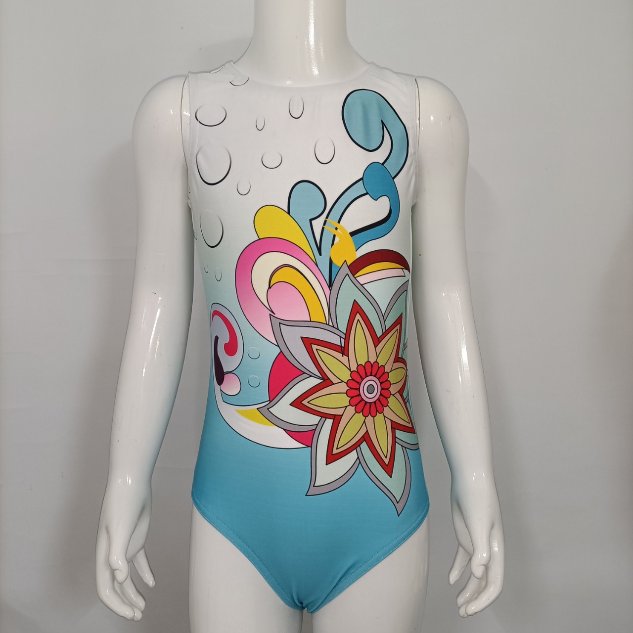 Новый гимнастический костюм Yalin для детей, костюм для аэробики