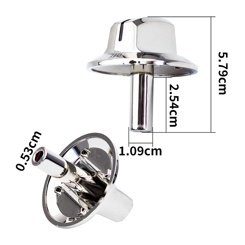 5304525746 Control Knob, Suitable for 5304504839, Compatible with Gas Range Knob