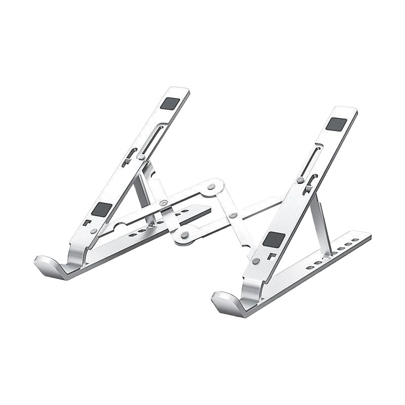 All-metal laptop bracket desktop bracket aluminum alloy heightening support frame folding portable adjustable lifting