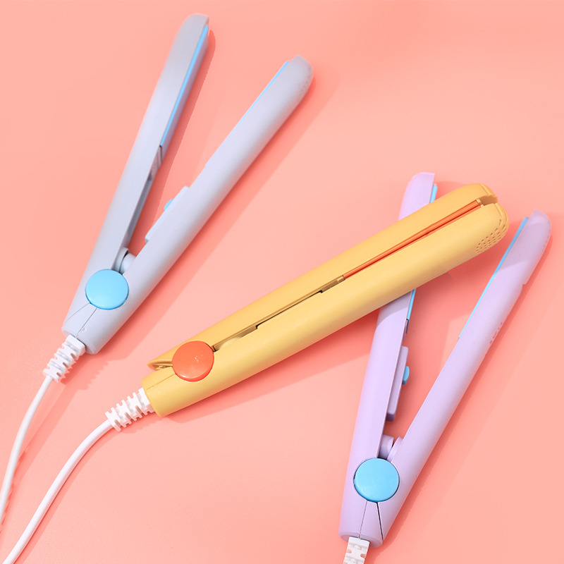 Curling Rod Mini Small Splint Straightening Iron Straight Roll Dual-purpose Splint Perm Ironing Board Bangs Inner Buckle Straight Hair Splint