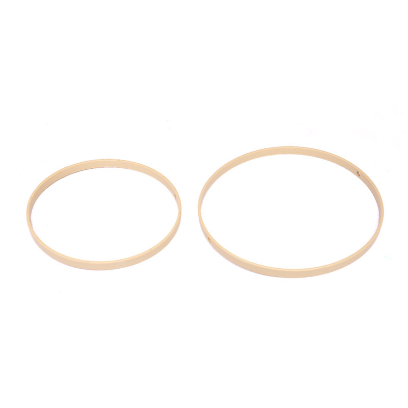 Imitation bamboo inner ring dream catcher net lantern plastic round fan frame accessories skeleton DIY crafts perforated antique lantern