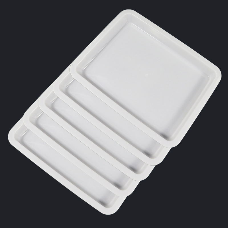 Пластиковый поднос A5 пищевой класс PP прямоугольный поднос для рисования водой в детском саду