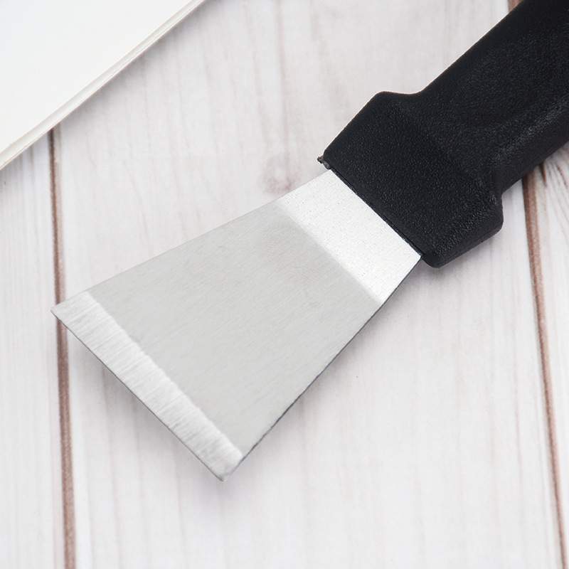 Fume shovel cleaning shovel stainless steel ice shovel refrigerator defrosting shovel kitchen range hood pot bottom blade decontamination tool