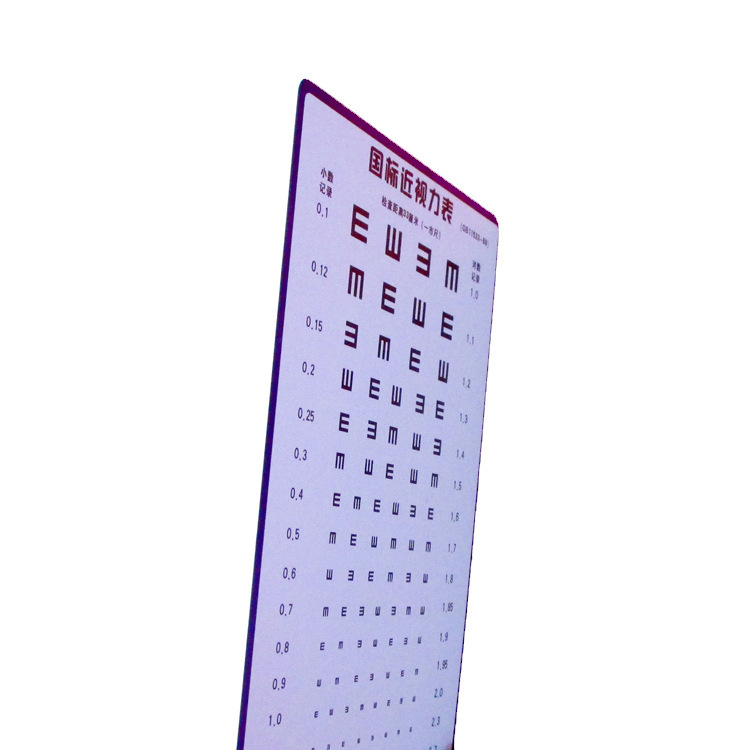 Standard Near Vision Chart National Standard Visual chart Near Vision chart