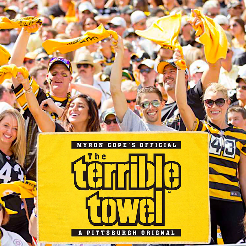 Рекламное микрофибровое полотенце для болельщиков внешней торговли поддержка мероприятия печать логотипа