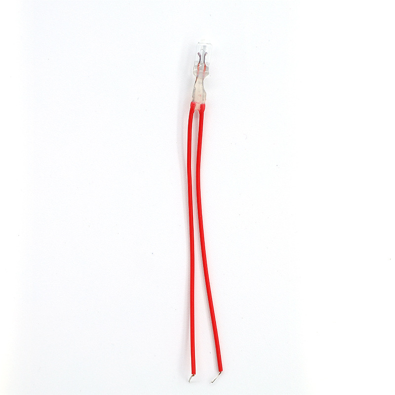 Manufacturer Supplies Small Alarm Clock Light Bulbs, Miniature Indicator Light Bulbs, Toy Light Bulbs, Wired Small Light Bulbs, Soldered Wire Lights