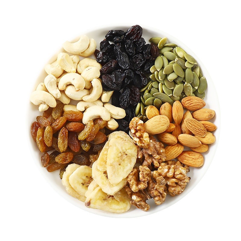 Daily Nuts and Dried Fruits Oem Processing Mixed Nuts Sachets Healthy and Nutritious Internet Celebrity Snacks for Pregnant Women and Kidsren