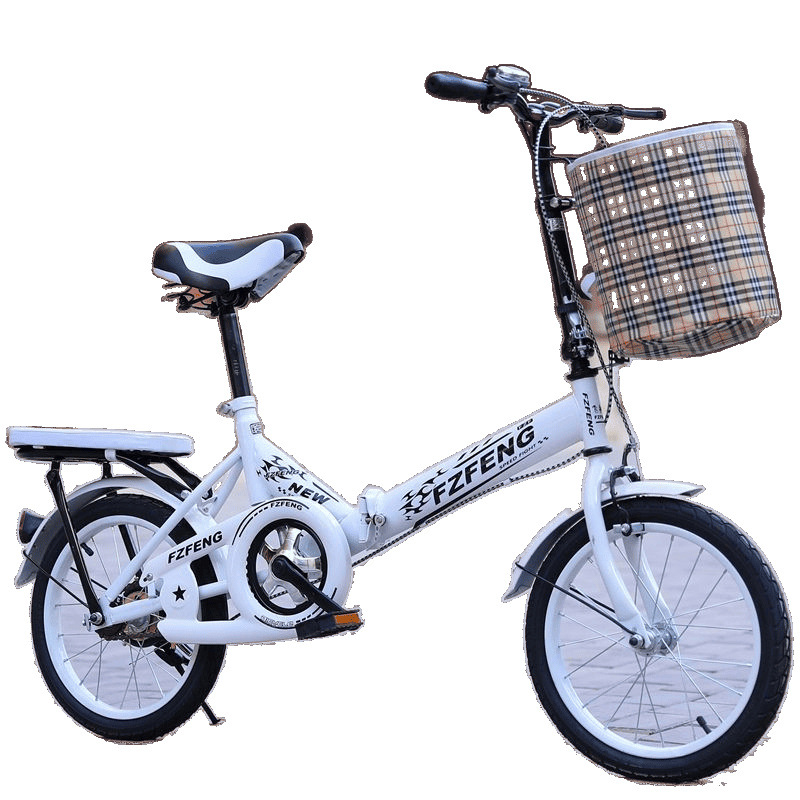 New Women's Bicycle Kidsren's Foldableing Shock-Absorbing Work Clothing Primary and Secondary School Students Men's and Women's Mini Bicycles 20 Inches 16 Inches 22