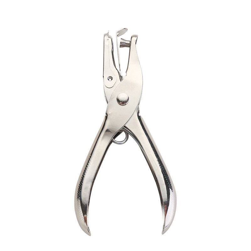 Office Supplies Puncher Metal Manual Puncher Student Stationery A4 Paper Single Hole Loose-Leaf Manual Puncher
