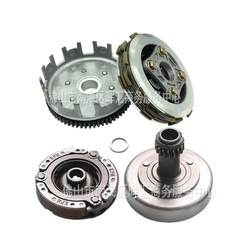 Cross-Border Motorcycle Accessories Primary Clutch Assembly Wave100/Wave110/Dream Large and Small Drum Double Clutch