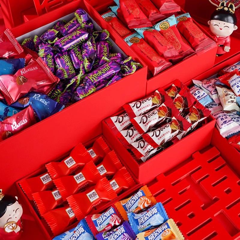 Wedding Candy, Wedding Candy in Bulk, Xu Fuji Wangzai Milk Candy, Accompanying Hand-Ordered Wedding Full Moon Candy