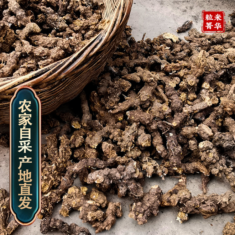 Authentic Qinling Wild Atractylodes Chinese Herbal Medicine White Atractylodes Slices Raw Atractylodes Powder Atractylodes Leaves Wormwood Fumigation Phellodendron Combination