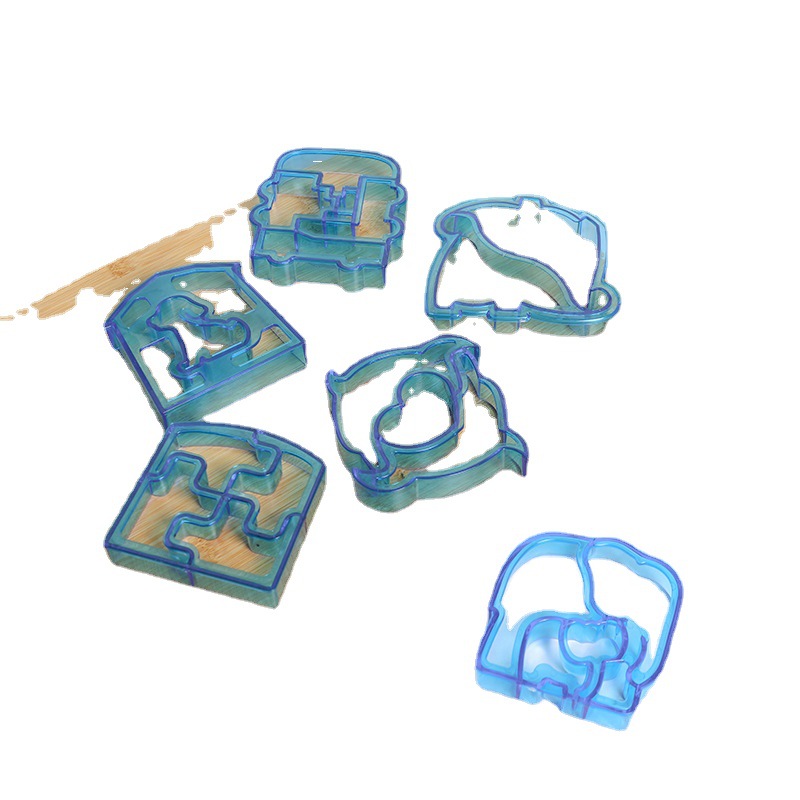 DIY Bread Cutting Puzzle-Shaped Sandwich Mold Toast Cutting Dinosaur Bread Mold Lunch Mold